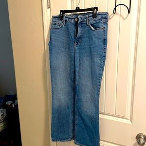 Old Navy flare ankle high rise jeans